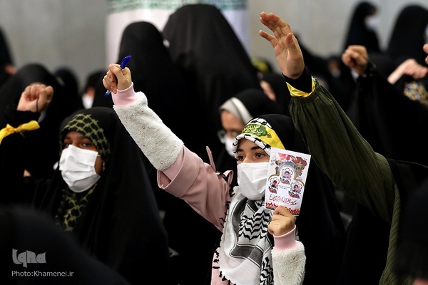 دیدار دانش‌آموزان سراسر کشور با رهبر انقلاب اسلامی