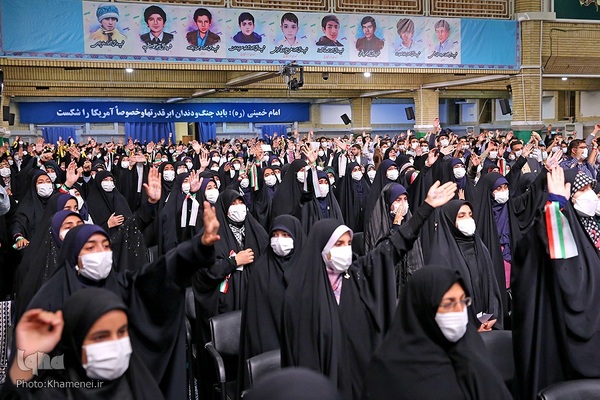 دیدار دانش‌آموزان سراسر کشور با رهبر انقلاب اسلامی