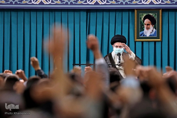 دیدار دانش‌آموزان سراسر کشور با رهبر انقلاب اسلامی