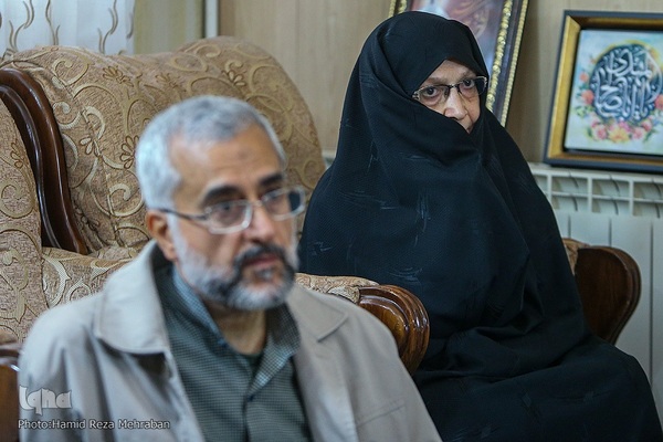 دیدار با خانواده شهید قرآنی محسن چینی فروشان