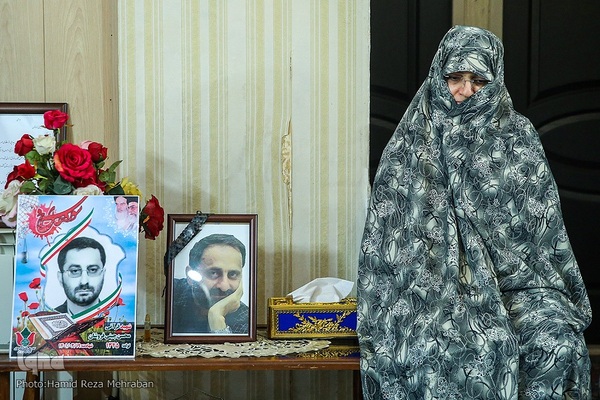 دیدار با خانواده شهید قرآنی محسن چینی فروشان