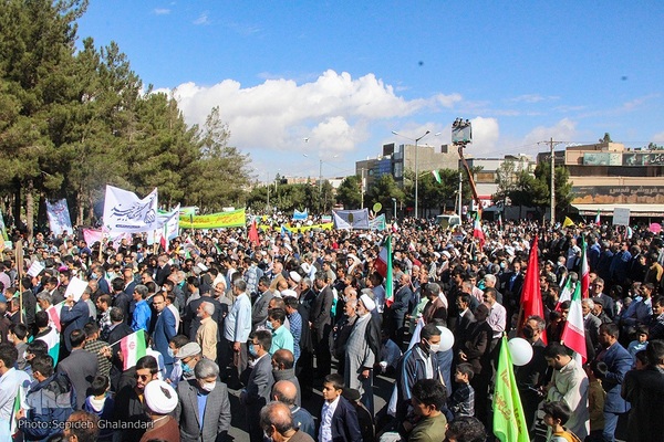 روز مبارزه با استکبار جهانی در بیرجند