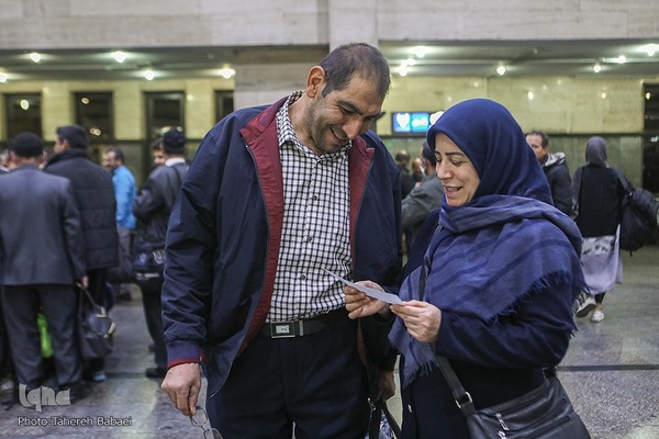 طرح زائرین حرم رضوی