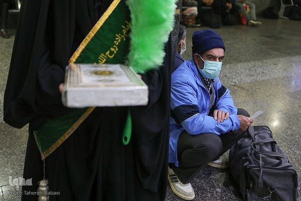 طرح زائرین حرم رضوی