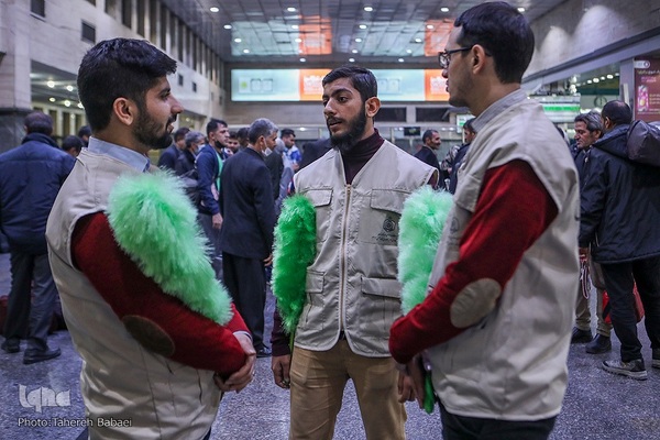 طرح زائرین حرم رضوی