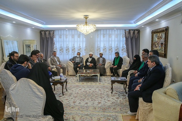 دیدار با خانواده شهید قرآنی فریدالدین معصومی