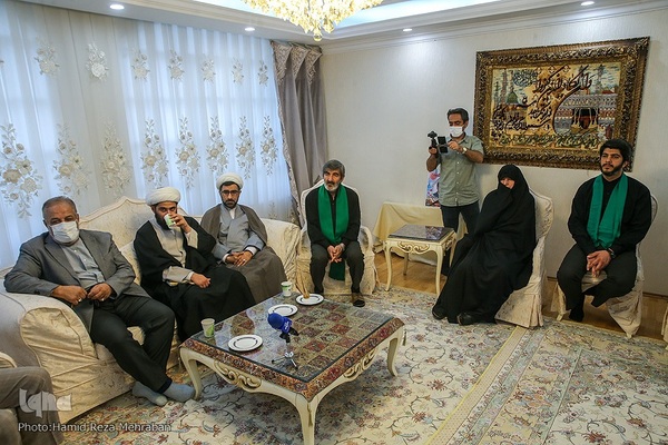 دیدار با خانواده شهید قرآنی فریدالدین معصومی