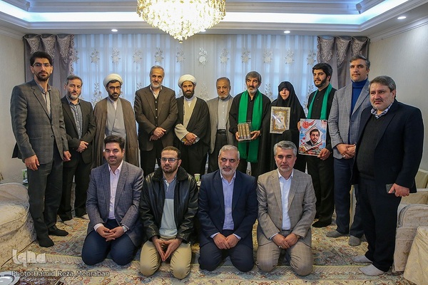 دیدار با خانواده شهید قرآنی فریدالدین معصومی