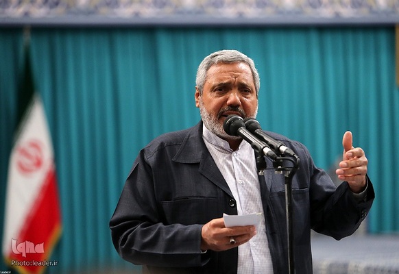 رهبر انقلاب اسلامی در دیدار دست‌اندرکاران برگزاری کنگره شهدای قم