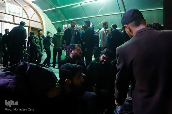 مراسم وداع با شهدای حافظ امنیت در مشهد