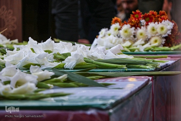 مراسم وداع با شهدای امنیت اصفهان