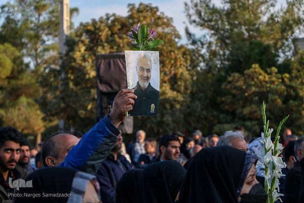 مراسم وداع با شهدای امنیت اصفهان