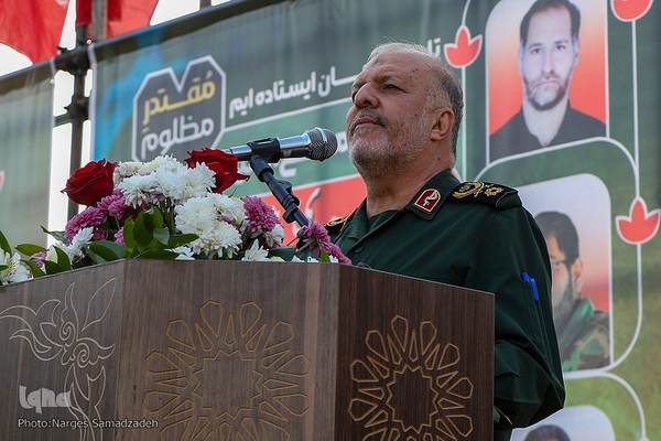 مراسم وداع با شهدای امنیت اصفهان