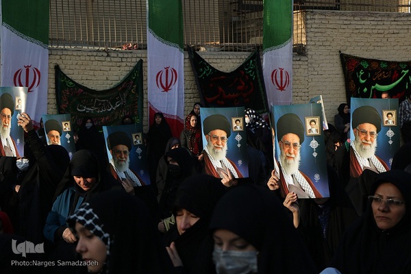 مراسم وداع با شهدای امنیت اصفهان