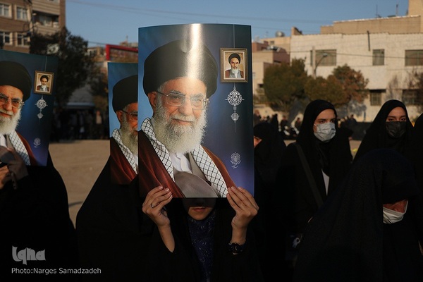 مراسم وداع با شهدای امنیت اصفهان