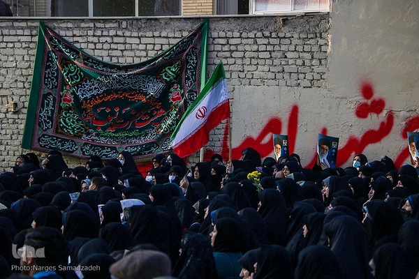 مراسم وداع با شهدای امنیت اصفهان