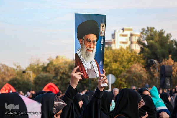 مراسم وداع با شهدای امنیت اصفهان