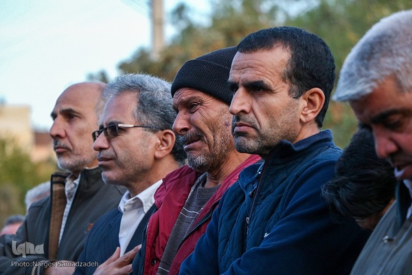 مراسم وداع با شهدای امنیت اصفهان