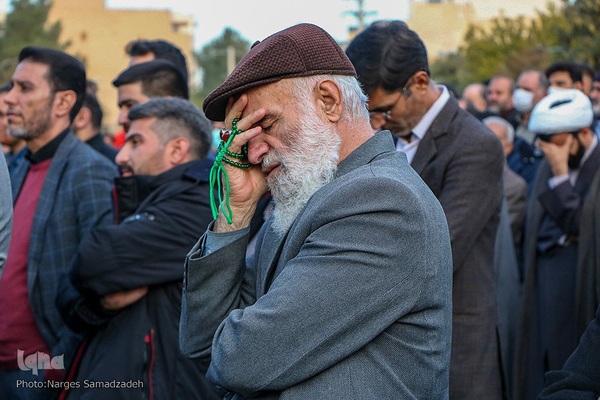 مراسم وداع با شهدای امنیت اصفهان