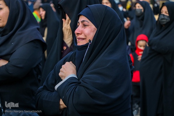 مراسم وداع با شهدای امنیت اصفهان