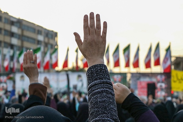 مراسم وداع با شهدای امنیت اصفهان