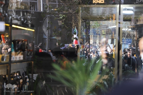 تشییع شهدای حادثه ترویستی اصفهان