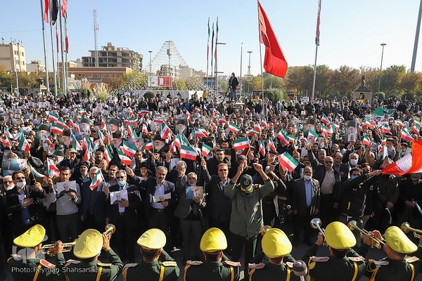 تشییع شهدای حادثه ترویستی اصفهان