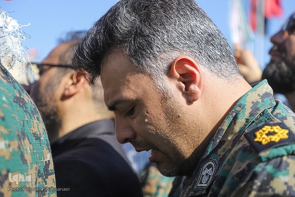 تشییع شهدای حادثه ترویستی اصفهان