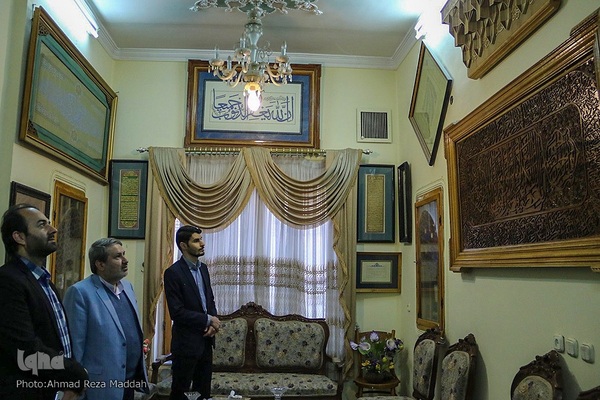 دیدار مدیرعامل قرآنی ایکنا با استاد «محمد نعمتی» کاتب قرآن