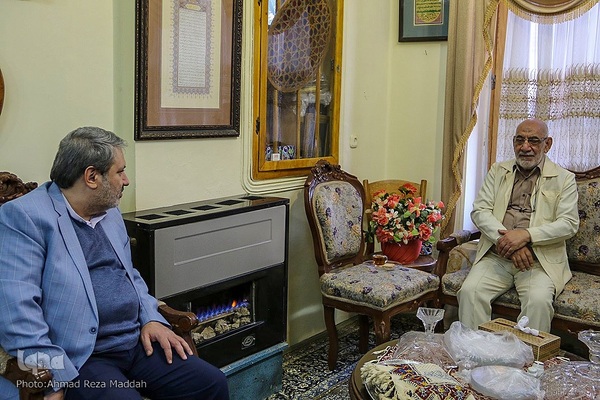 دیدار مدیرعامل قرآنی ایکنا با استاد «محمد نعمتی» کاتب قرآن