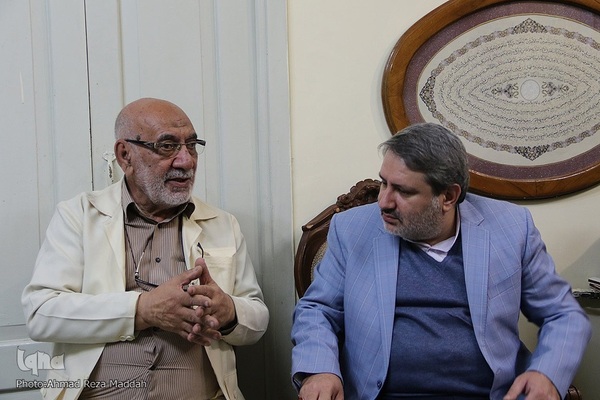 دیدار مدیرعامل قرآنی ایکنا با استاد «محمد نعمتی» کاتب قرآن