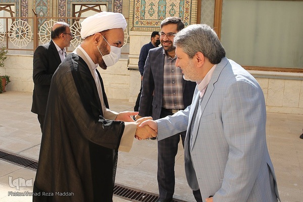 دیدار با تولیت آستان احمدی و محمدی(ع)