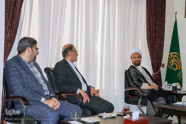 دیدار با تولیت آستان احمدی و محمدی(ع)