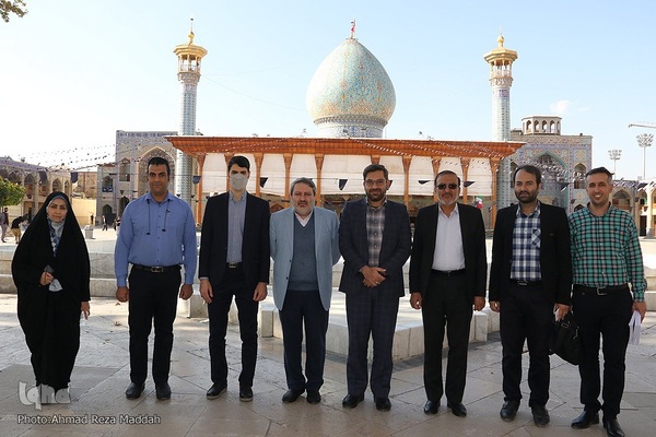 دیدار با تولیت آستان احمدی و محمدی(ع)