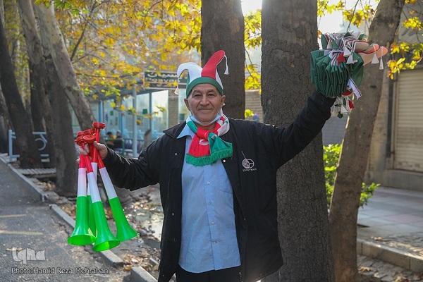جشن پیروزی تیم ملی ایران