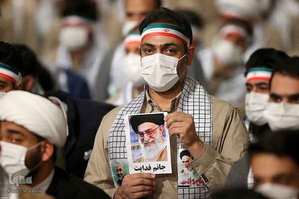 دیدار صدها تن از بسیجیان با رهبر معظم انقلاب اسلامی