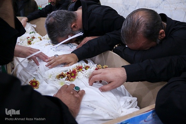 مراسم تشییع پیکر مطهر شهید مدافع حرم، سردار «داوود جعفری»