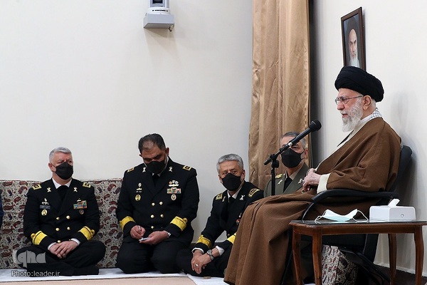 دیدار تعدادی از فرماندهان نیروی دریایی ارتش