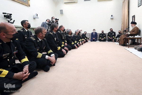 دیدار تعدادی از فرماندهان نیروی دریایی ارتش