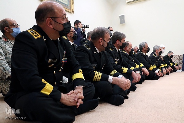 دیدار تعدادی از فرماندهان نیروی دریایی ارتش
