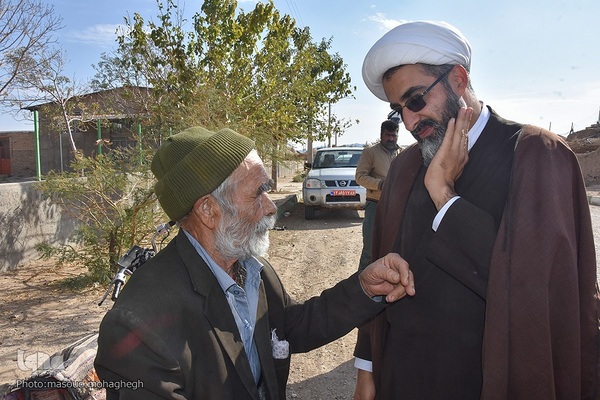 سرکشی نماینده ولی فقیه در استان سمنان از مناطق محروم بخش بیارجمند