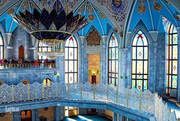 مسجد«قل شریف» در شهر کازان روسیه