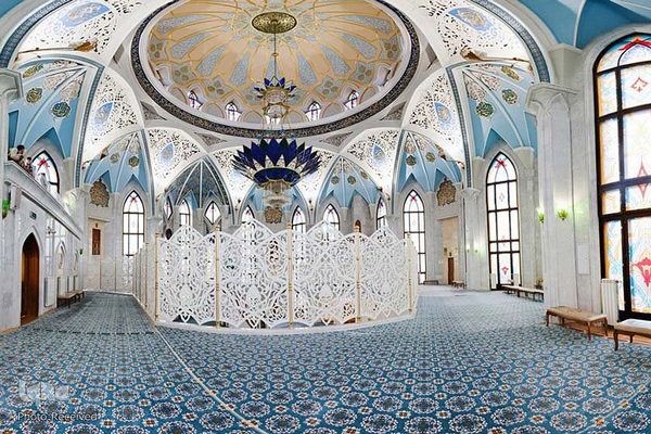 مسجد«قل شریف» در شهر کازان روسیه
