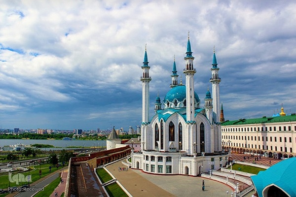 مسجد«قل شریف» در شهر کازان روسیه