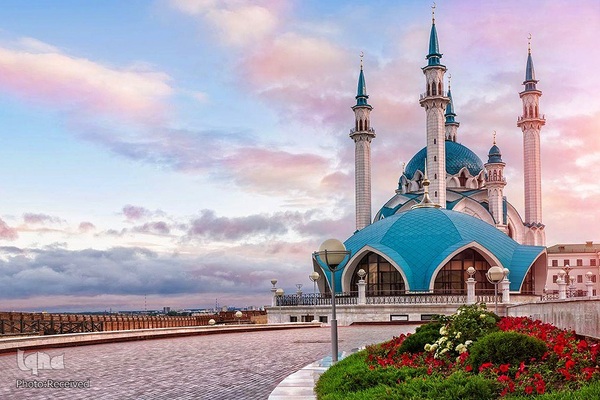 مسجد«قل شریف» در شهر کازان روسیه