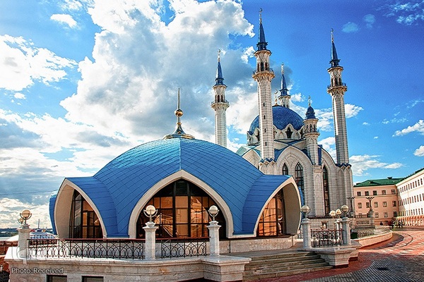 مسجد«قل شریف» در شهر کازان روسیه