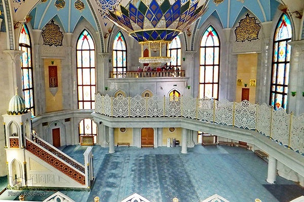 مسجد«قل شریف» در شهر کازان روسیه