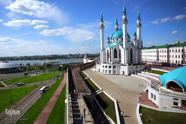 مسجد«قل شریف» در شهر کازان روسیه