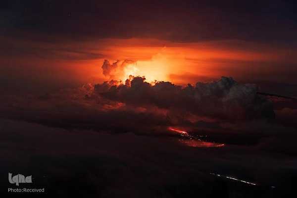 فوران آتشفشان هاوایی