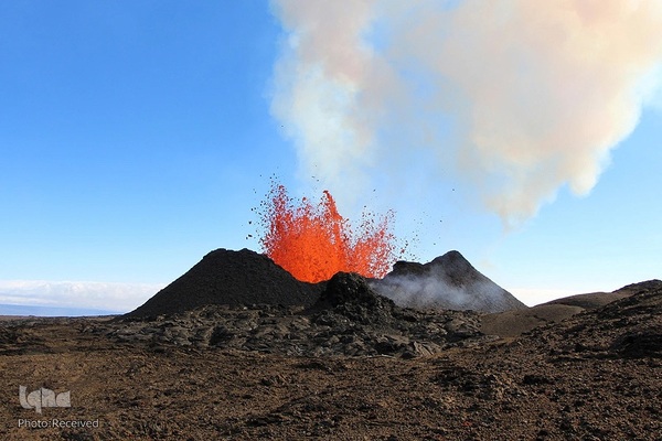 فوران آتشفشان هاوایی